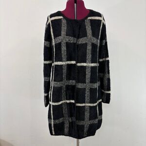 Lyla & Luxe Plaid Open Front Spring - Fall Shacket Cardigan Lightweight Coat S